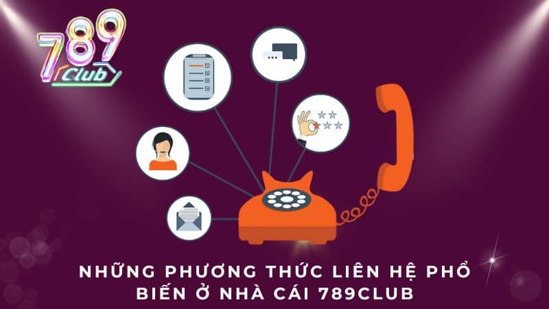 Những phương thức liên hệ phổ biến ở nhà cái 789CLUB